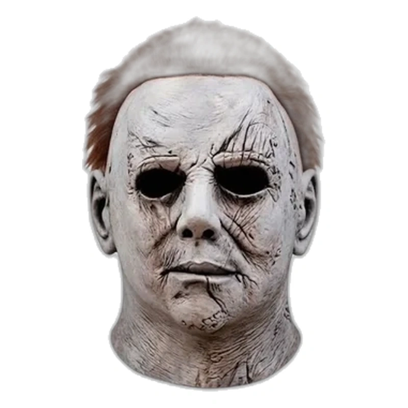 Máscara Michael Myers Realista en Látex / Jebe con Cabello
